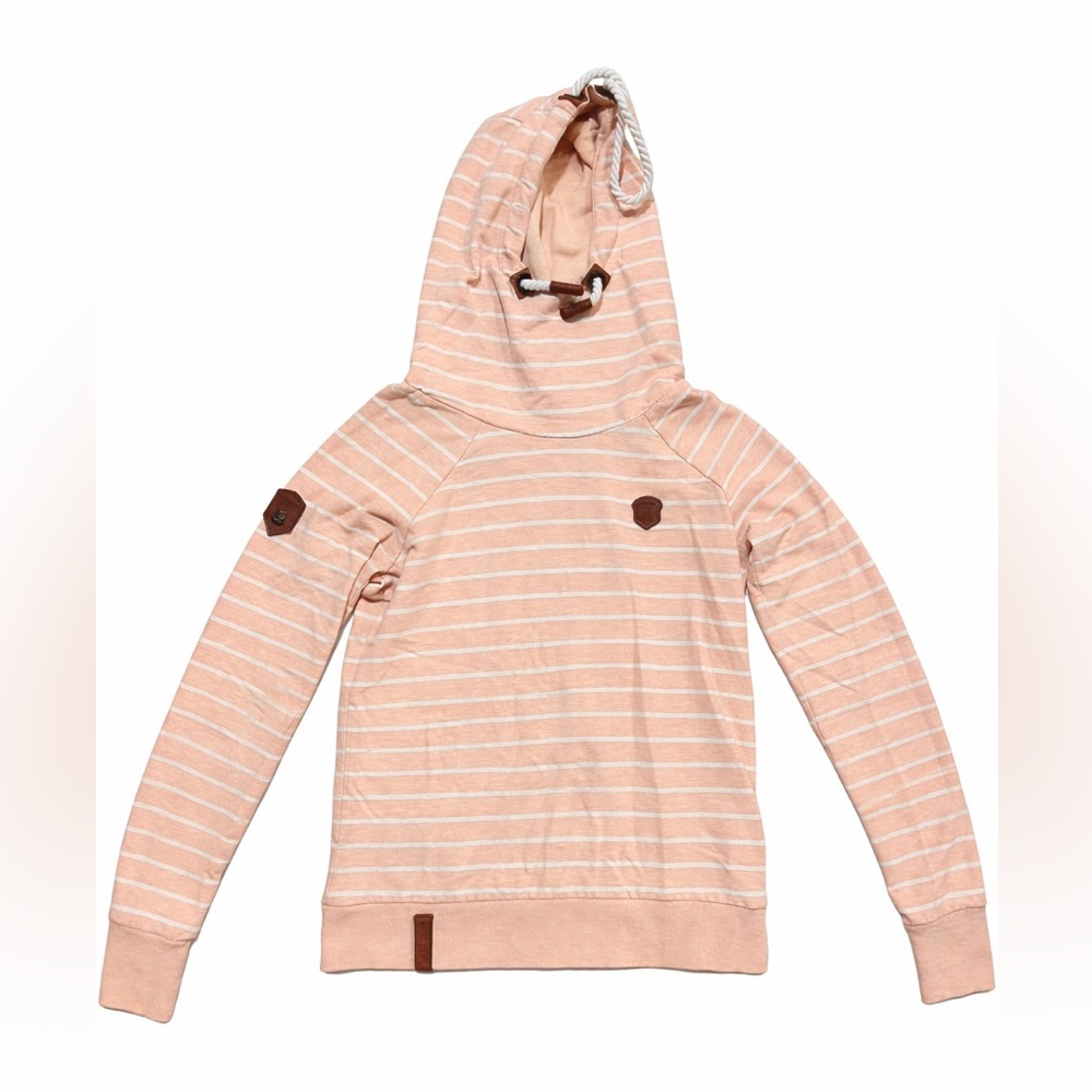 Naketano Striped Peach Hoodie